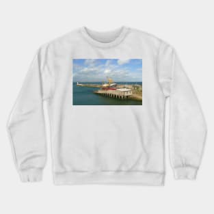 Newlyn Harbour, Cornwall Crewneck Sweatshirt